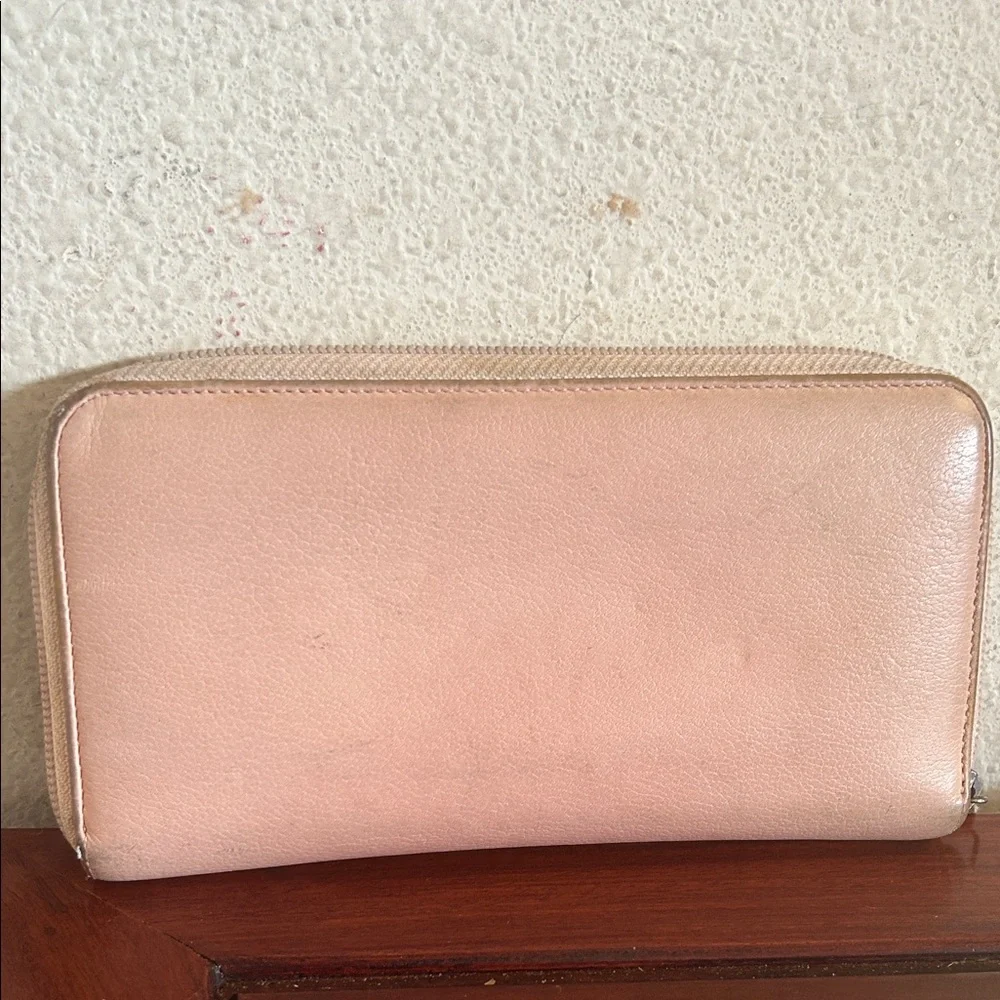 Chanel Pink Leather Wallet